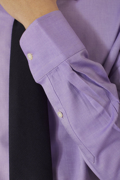 Classic shirt with french collar classic fit superlight oxford fabric