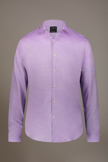 Classic shirt with french collar classic fit superlight oxford fabric