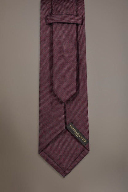 Bamboo blend tie solid colour