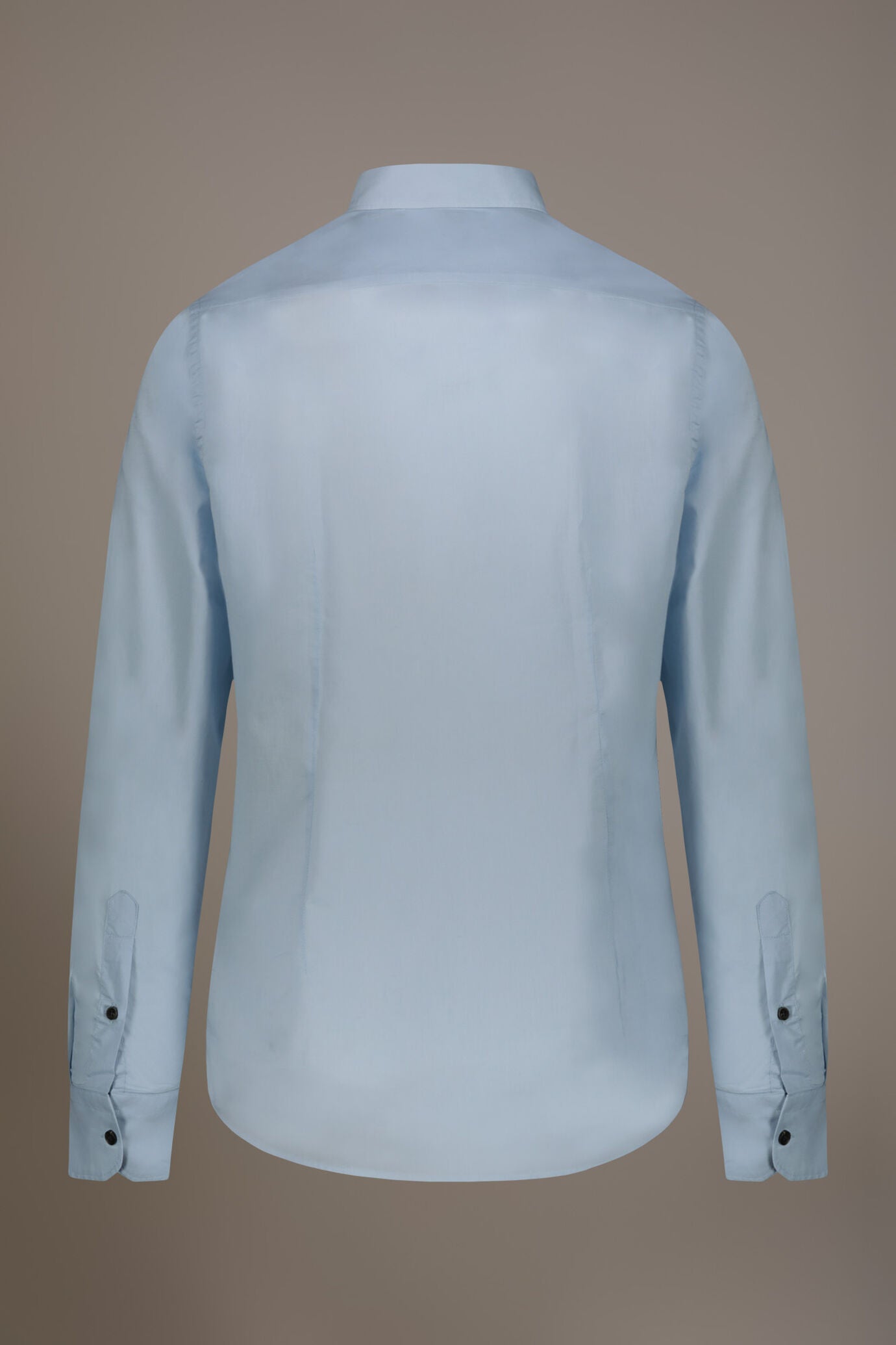 Casual shirt french collar comfort fit cotton mussola fabric