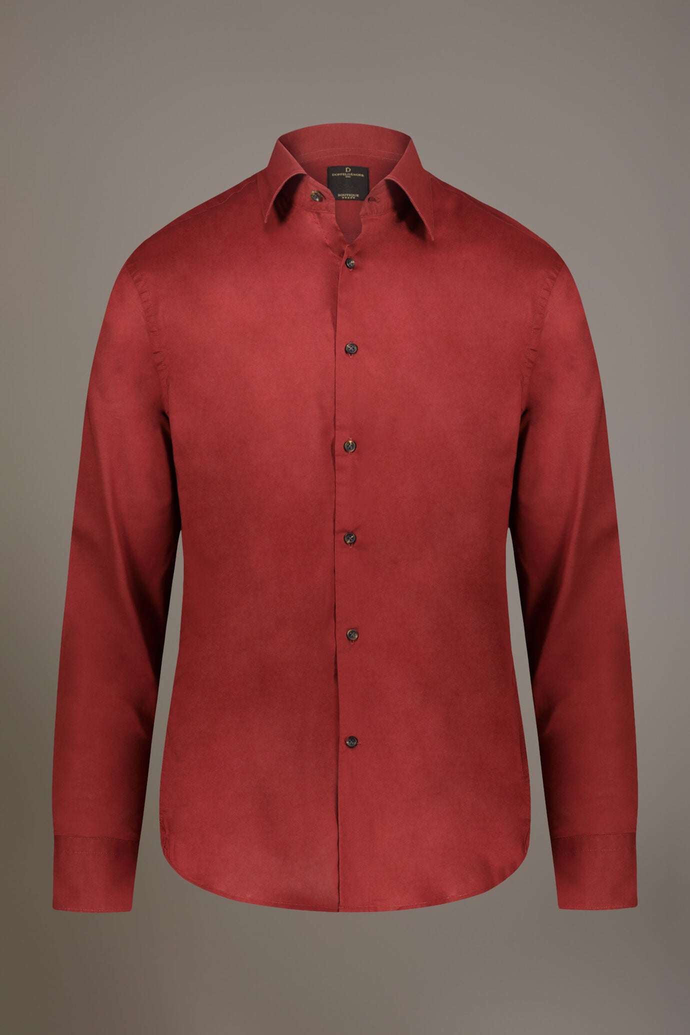 Casual shirt french collar comfort fit cotton mussola fabric