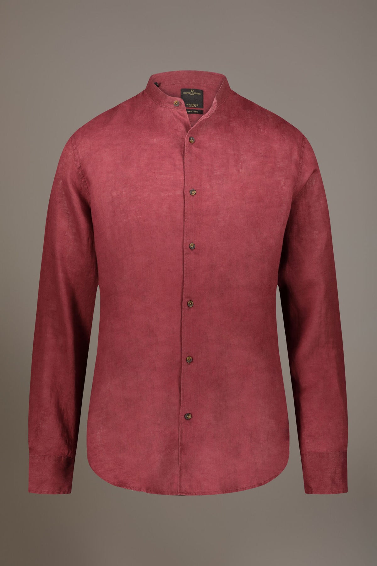 Casual shirt corean collar 100% linen
