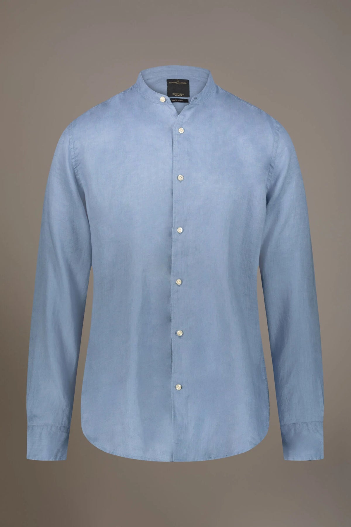 Casual shirt corean collar 100% linen
