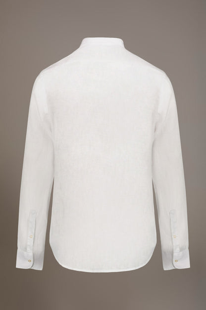 Casual shirt corean collar 100% linen