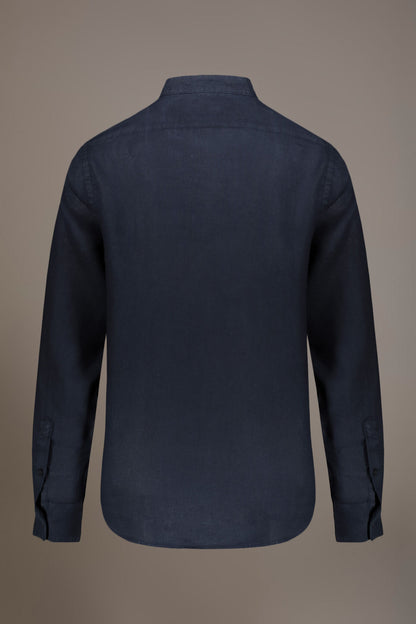 Casual shirt corean collar 100% linen