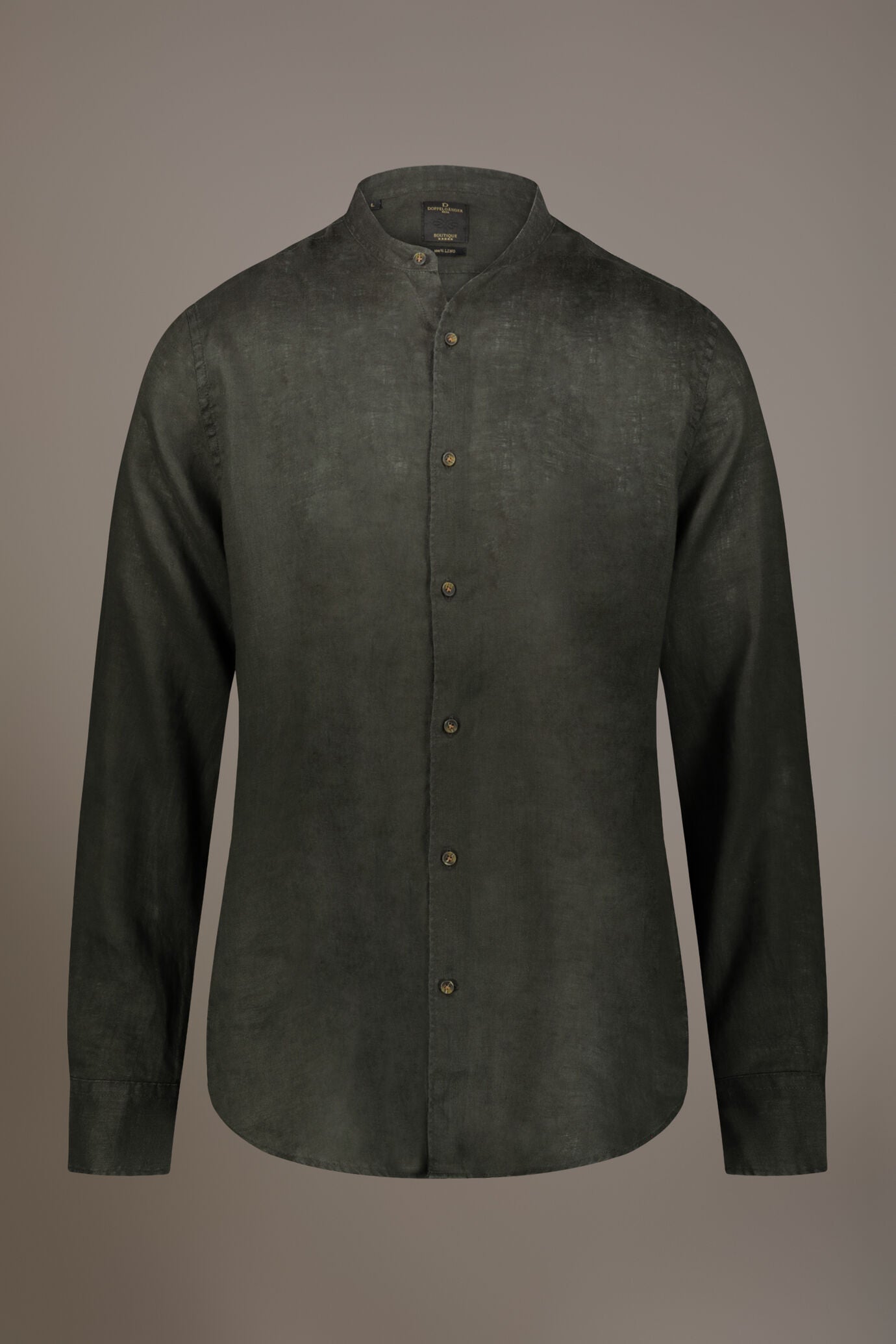 Casual shirt corean collar 100% linen