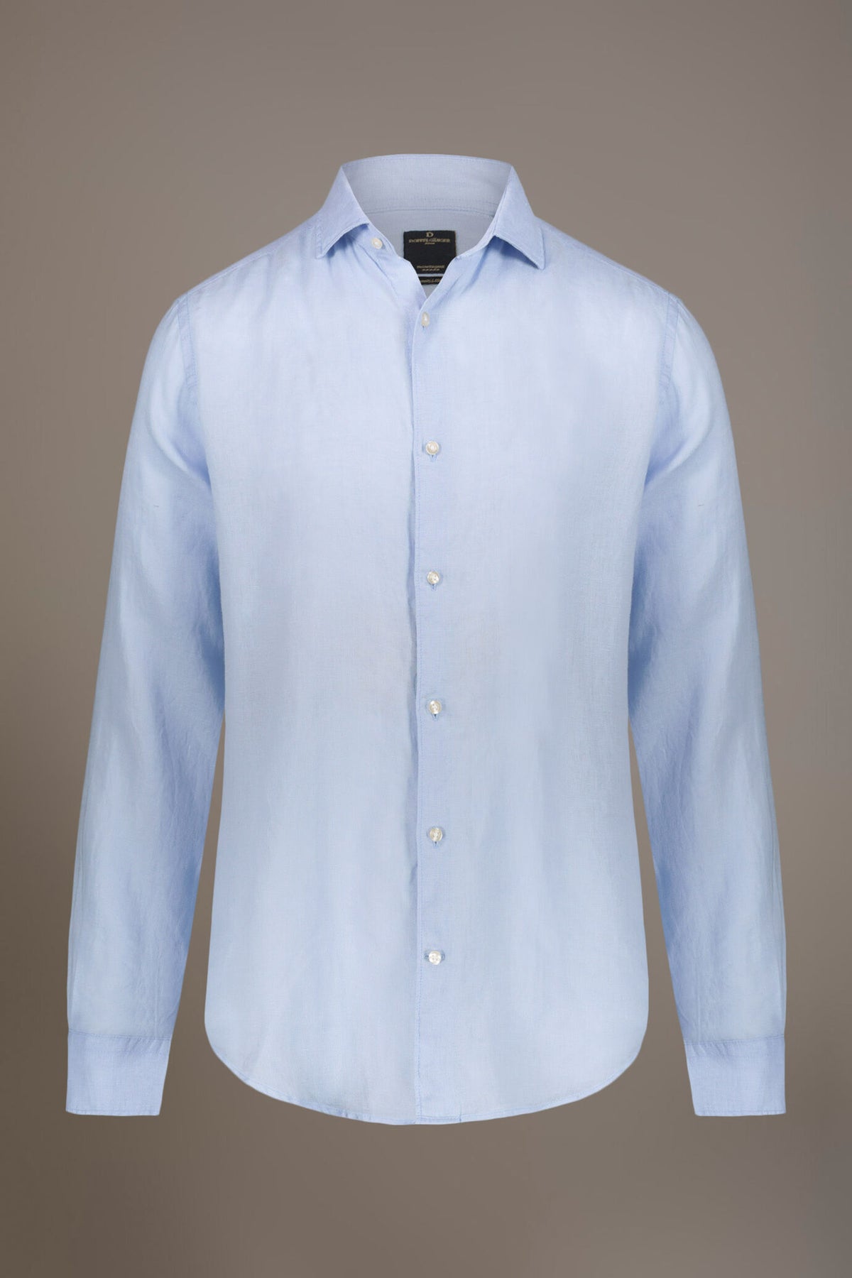 Casual shirt french collar comfort fit 100% linen