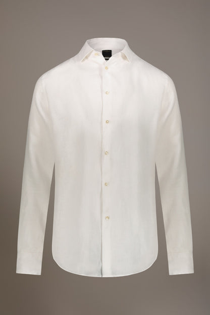 Casual shirt french collar comfort fit 100% linen