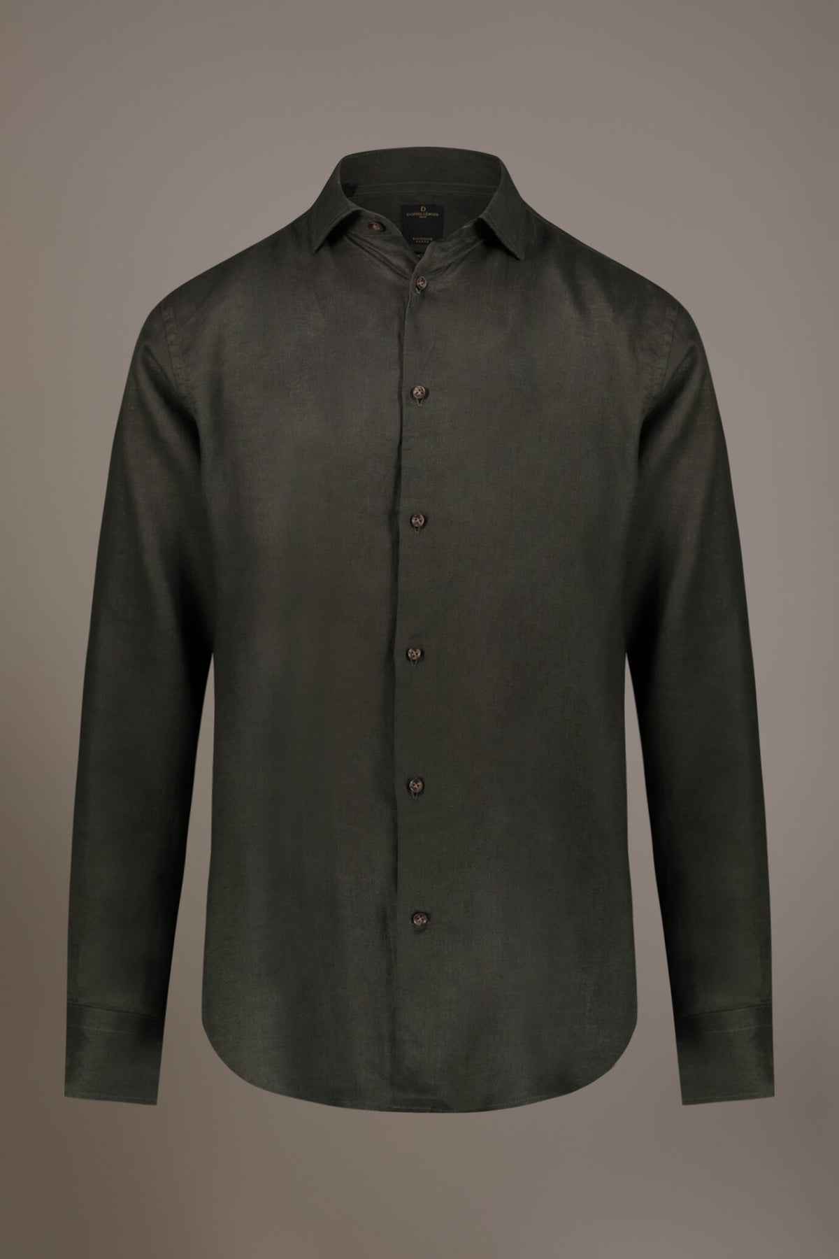 Casual shirt french collar comfort fit 100% linen
