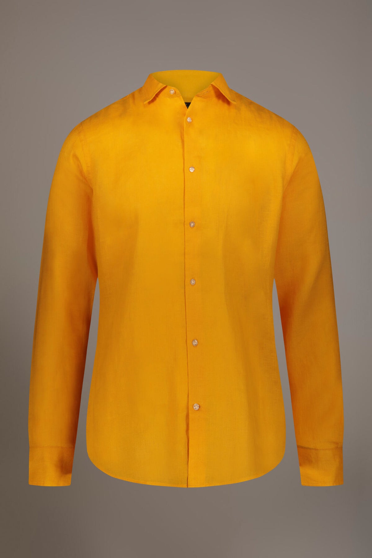Casual shirt french collar comfort fit 100% linen