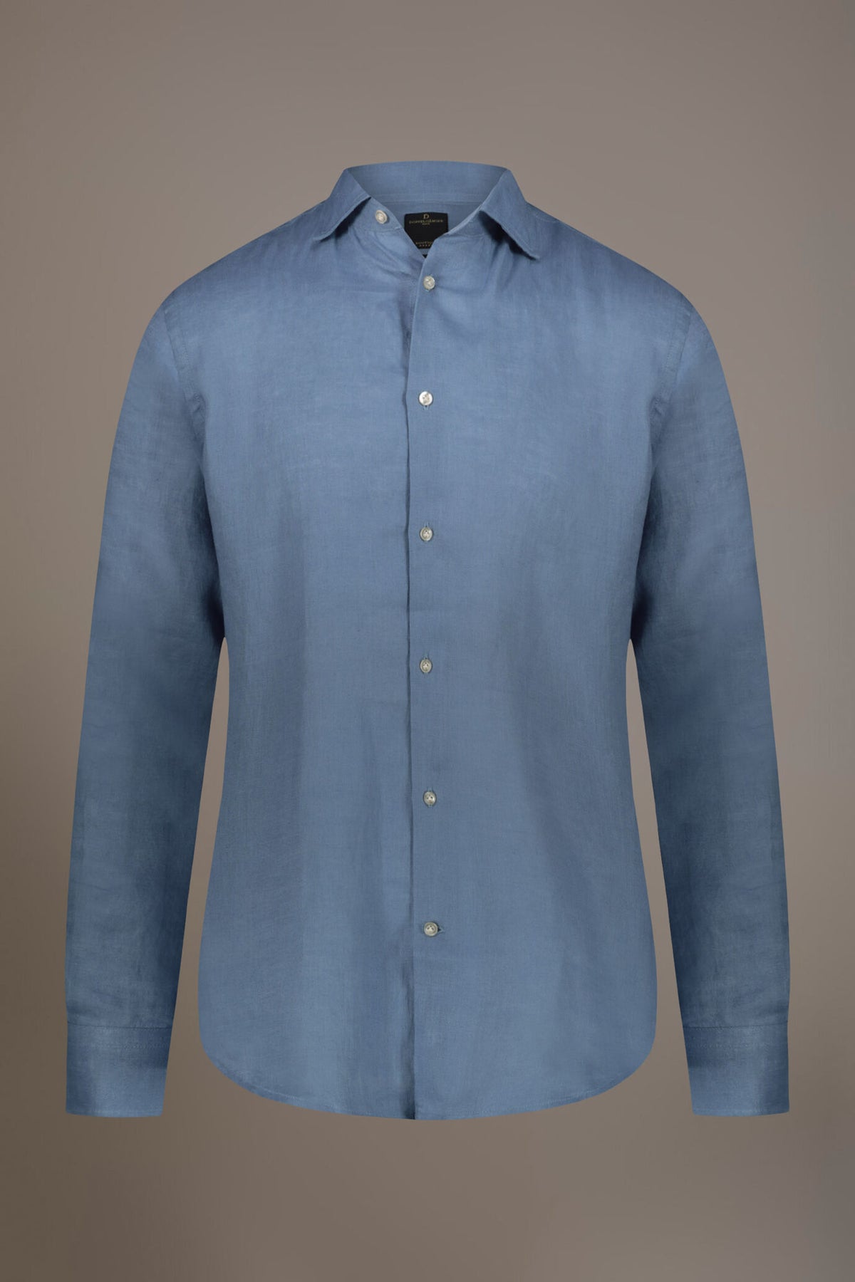 Casual shirt french collar comfort fit 100% linen