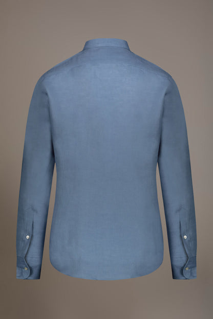 Casual shirt french collar comfort fit 100% linen