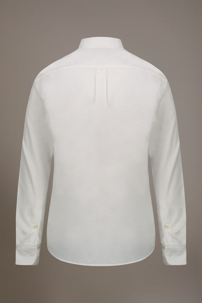 Washed shirt button down collar comfrot fit superlight oxford fabric