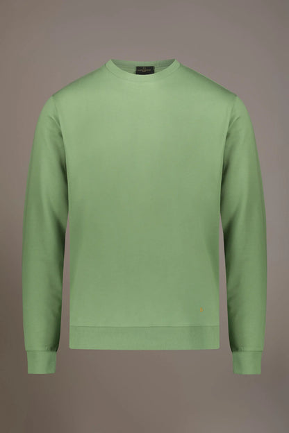 Round neck 100% cotton sweatshirt