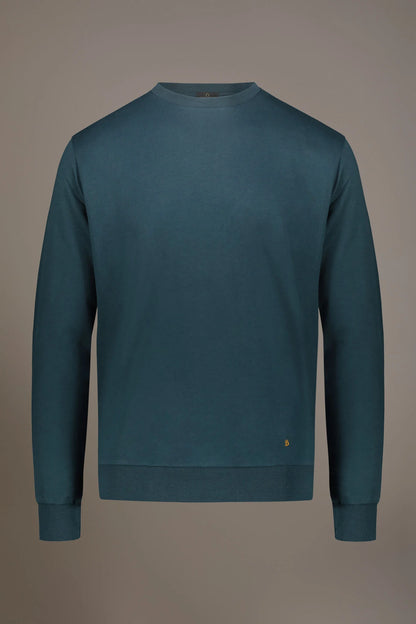 Round neck 100% cotton sweatshirt