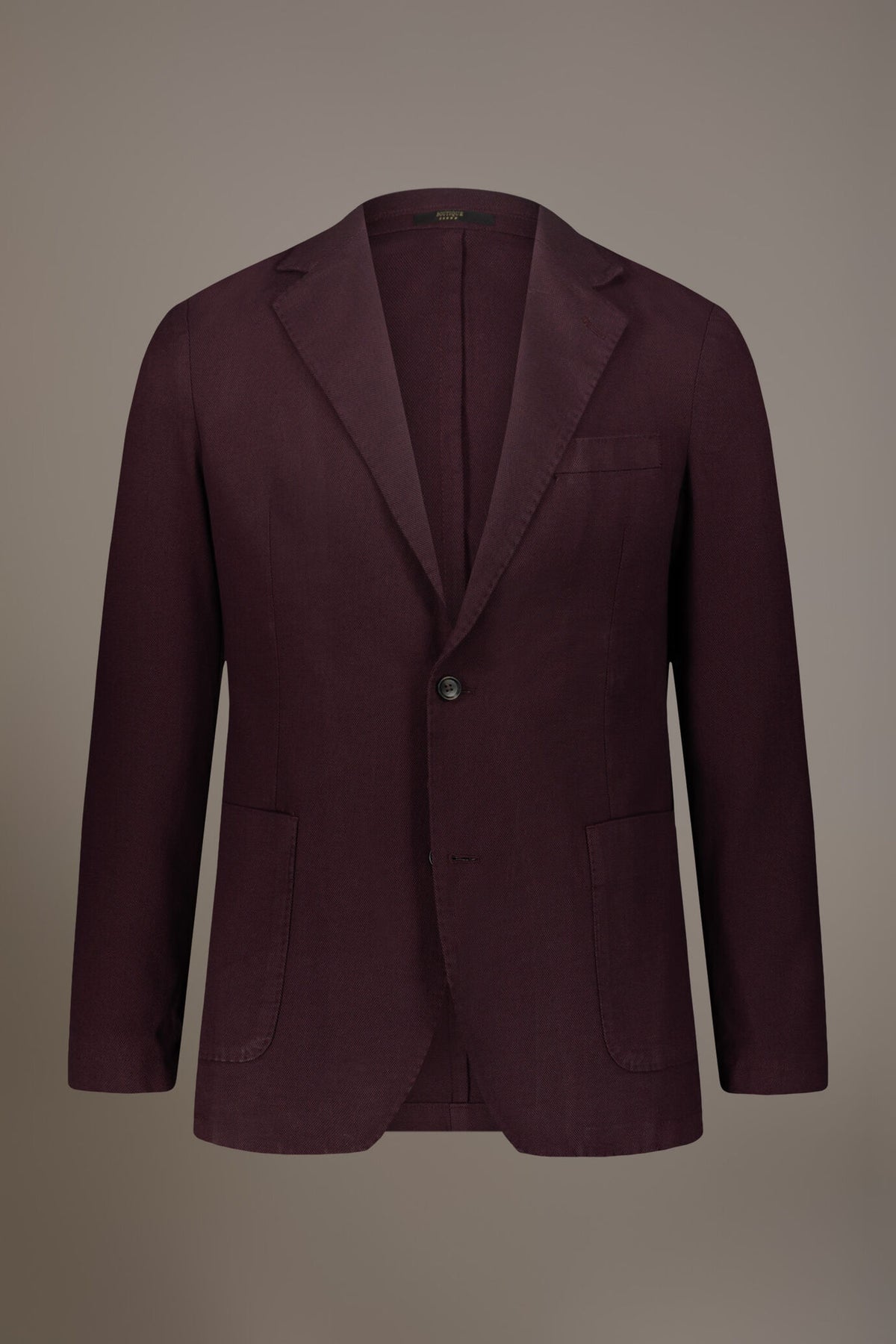 Single breasted jacket with patch pocket