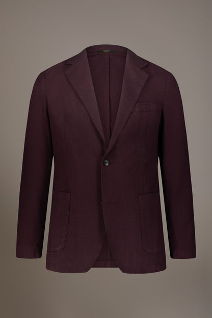 Single breasted jacket with patch pocket