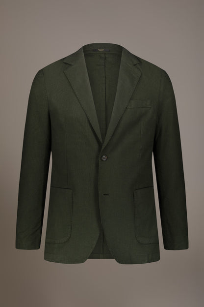 Single breasted jacket with patch pocket