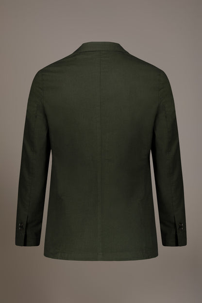Single breasted jacket with patch pocket