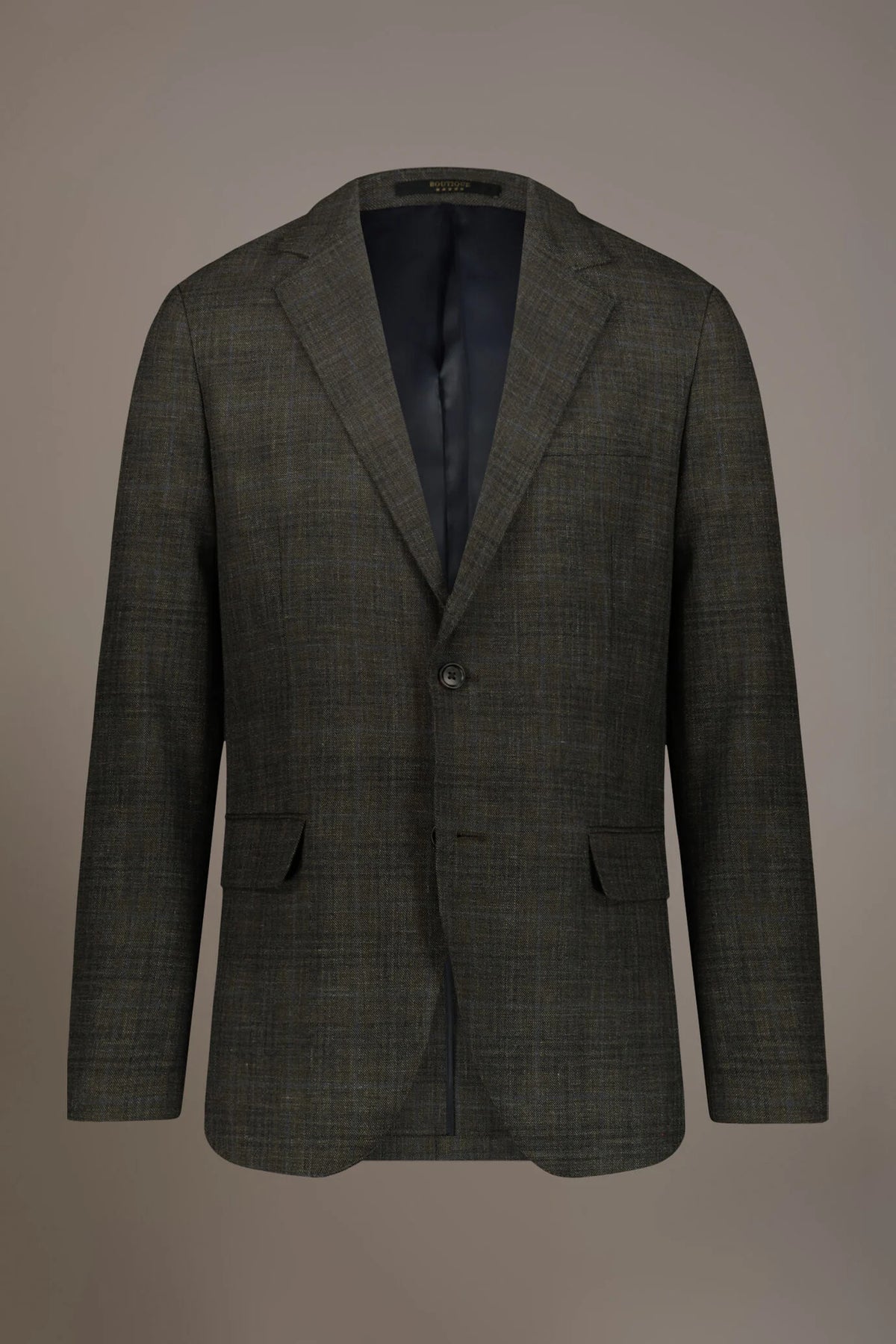 Single breasted jacket with flap pocket
