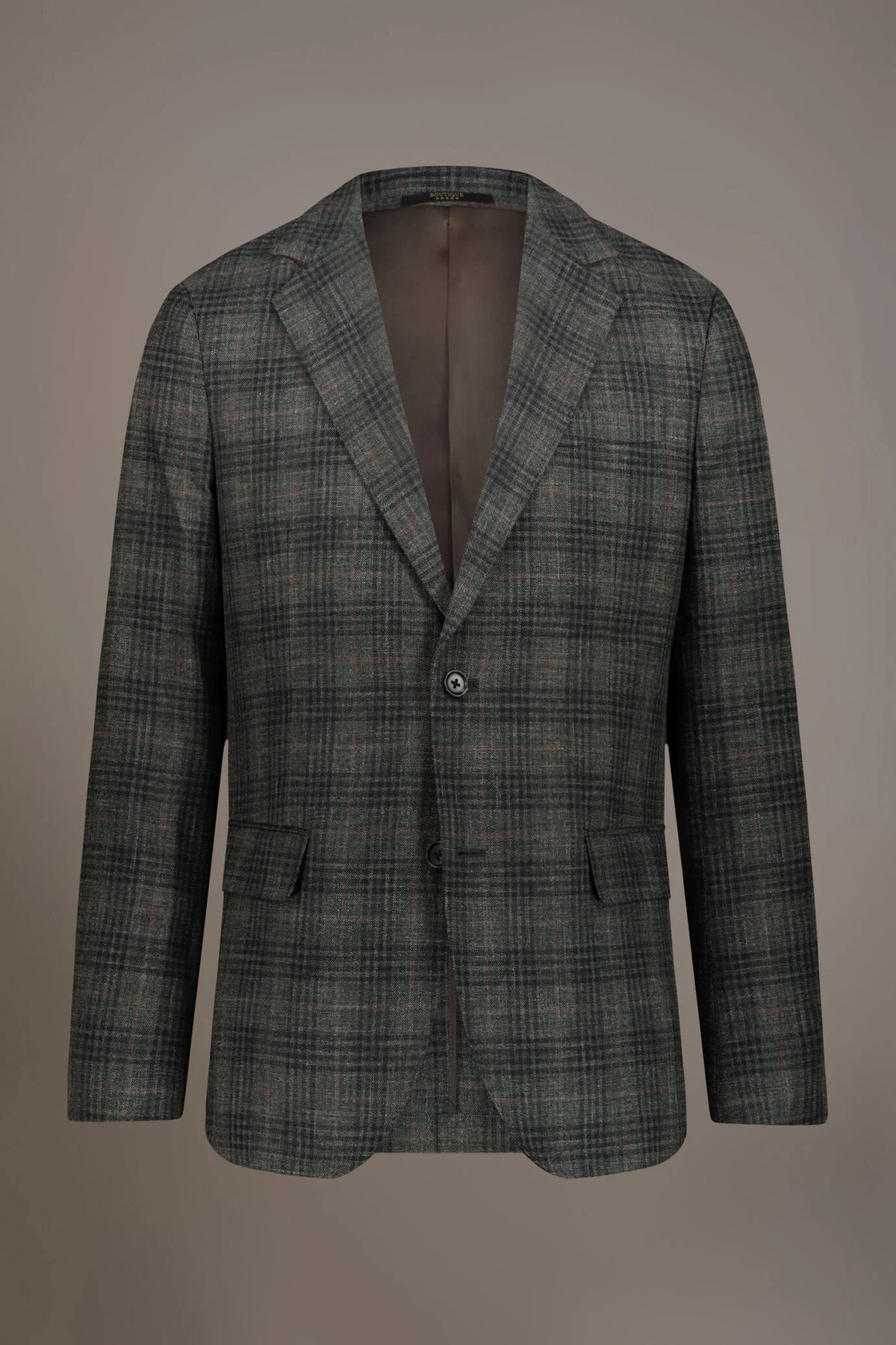 Single breasted jacket with flap pocket