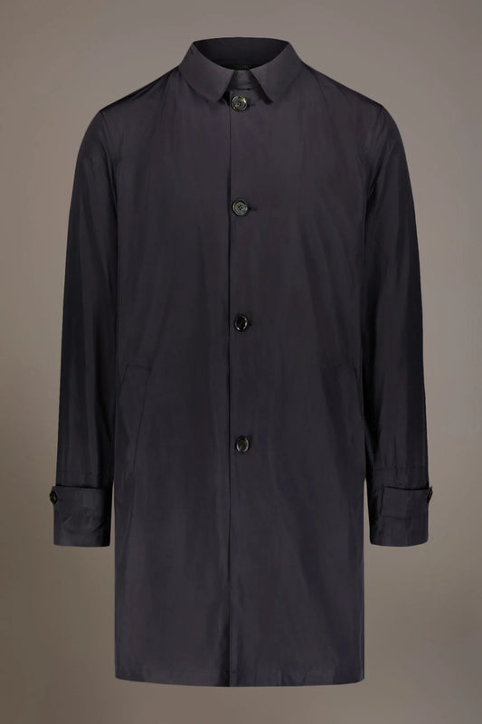 Tech raincoat with fisherman hat