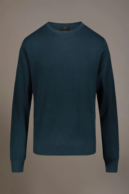 Round neck sweater 100% cotton