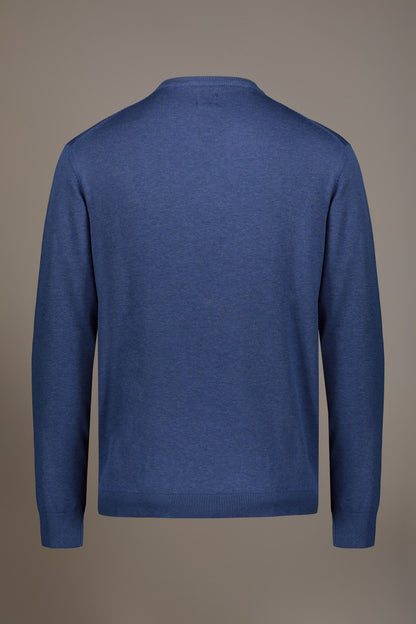 Round neck sweater 100% cotton