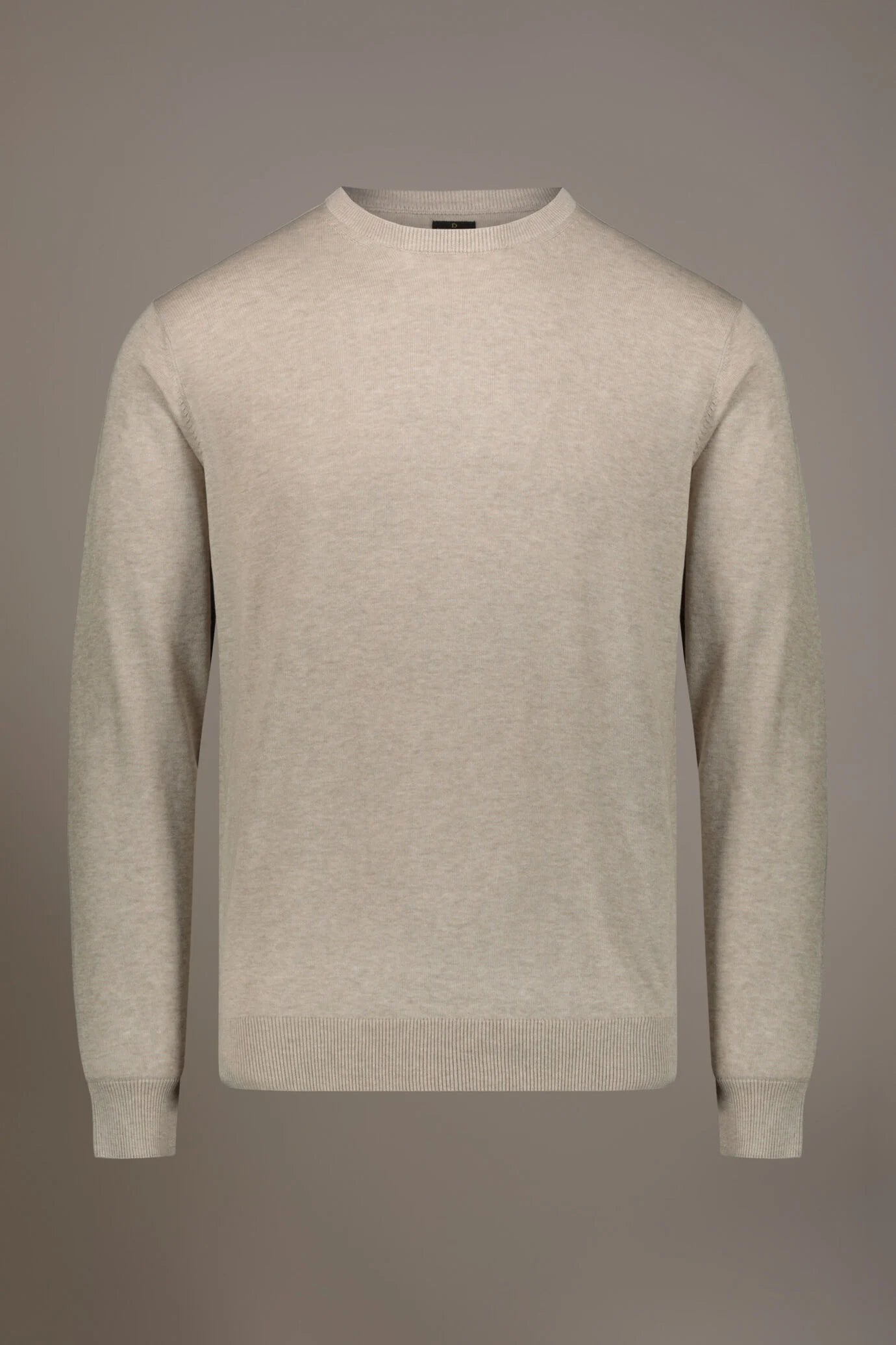 Round neck sweater 100% cotton
