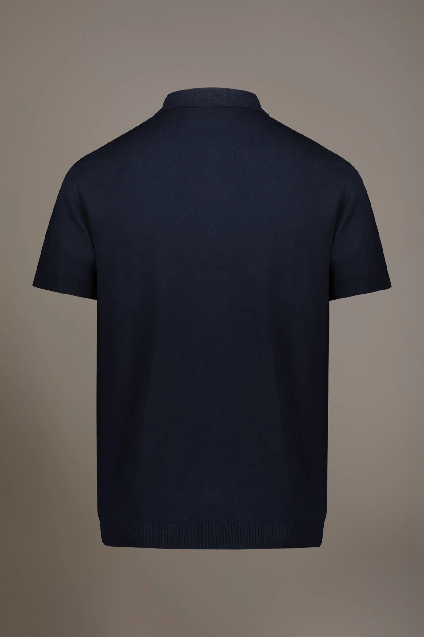 Knitted short sleeves polo 100% cotton