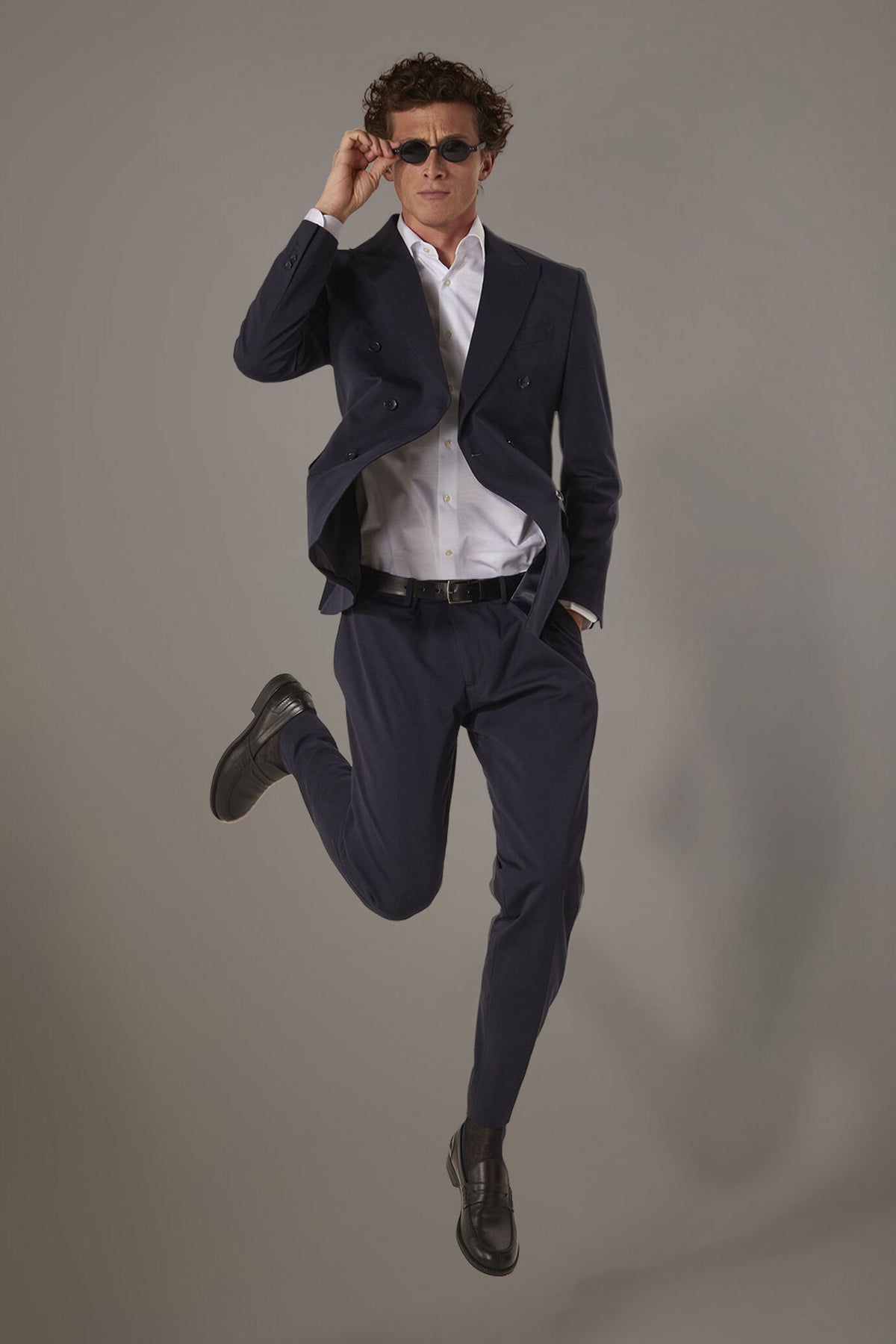 Jersey Regular fit Trousers without pleats