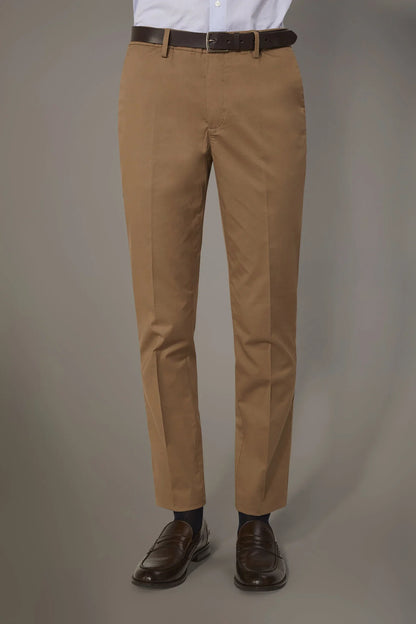 Regular fit trousers in twill construction