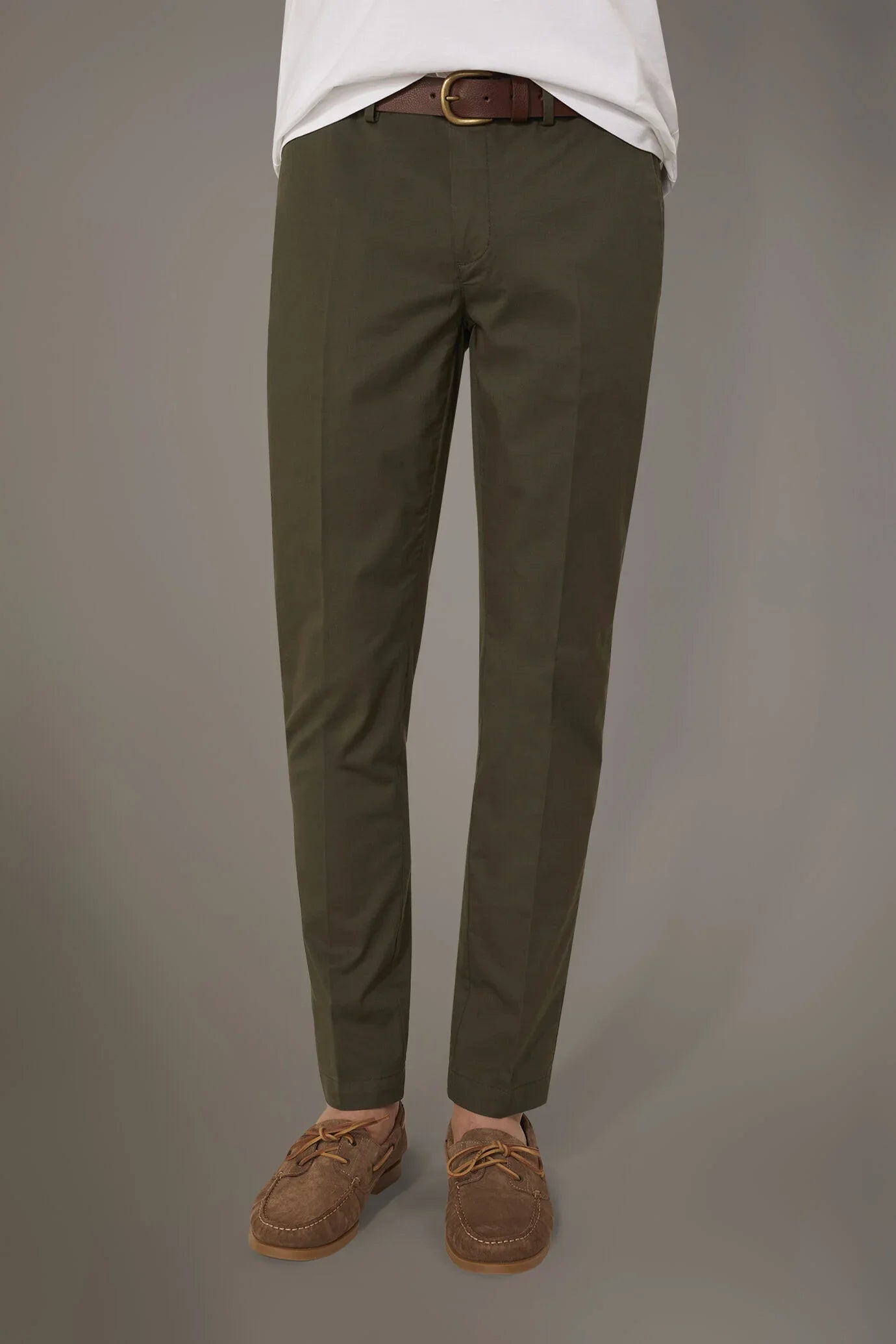 Regular fit trousers in twill construction