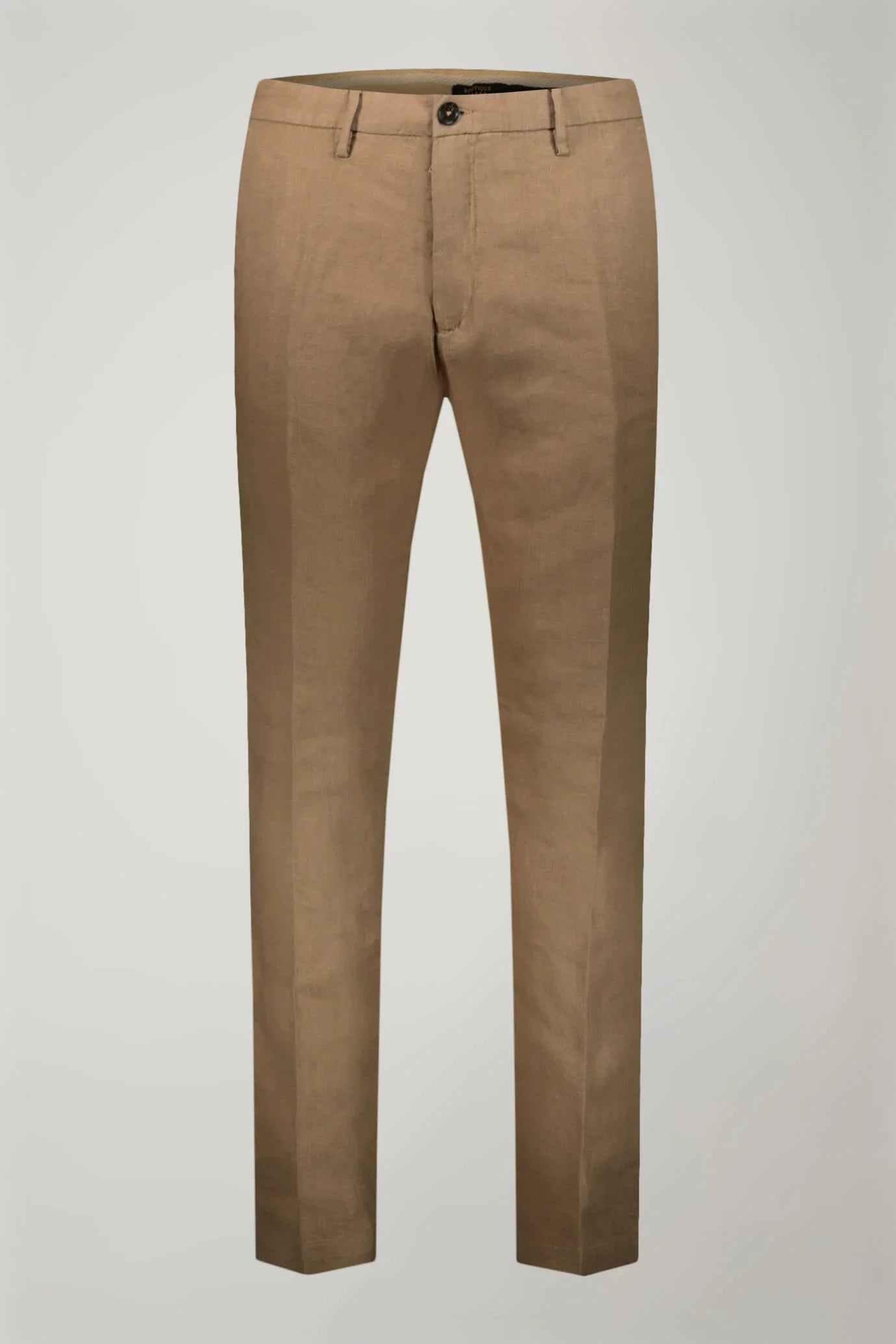 Regular fit Chino trousers 100% linen