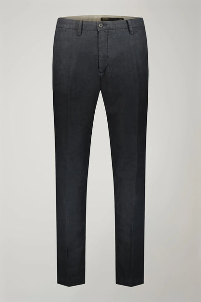 Regular fit Chino trousers 100% linen
