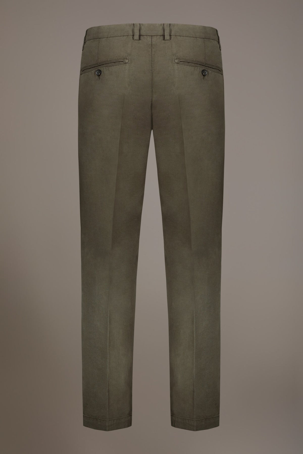 Linen blend chino trousers