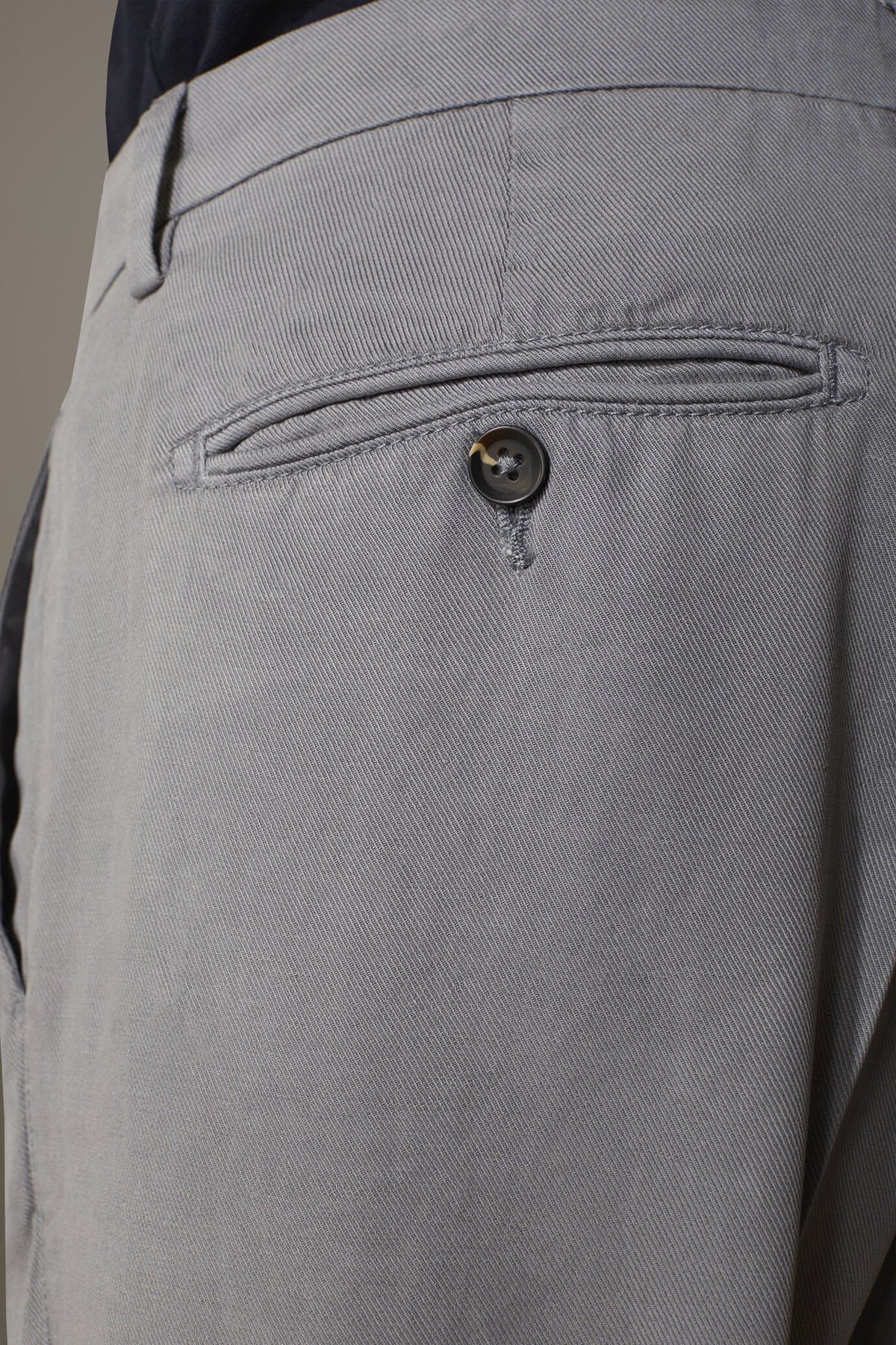 linen blend chino trousers