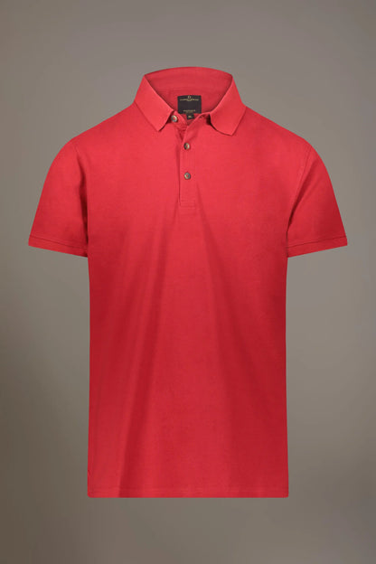 Short sleeve polo 100% cotton piquet
