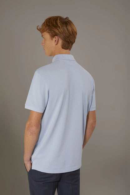 Short sleeve polo 100% cotton piquet