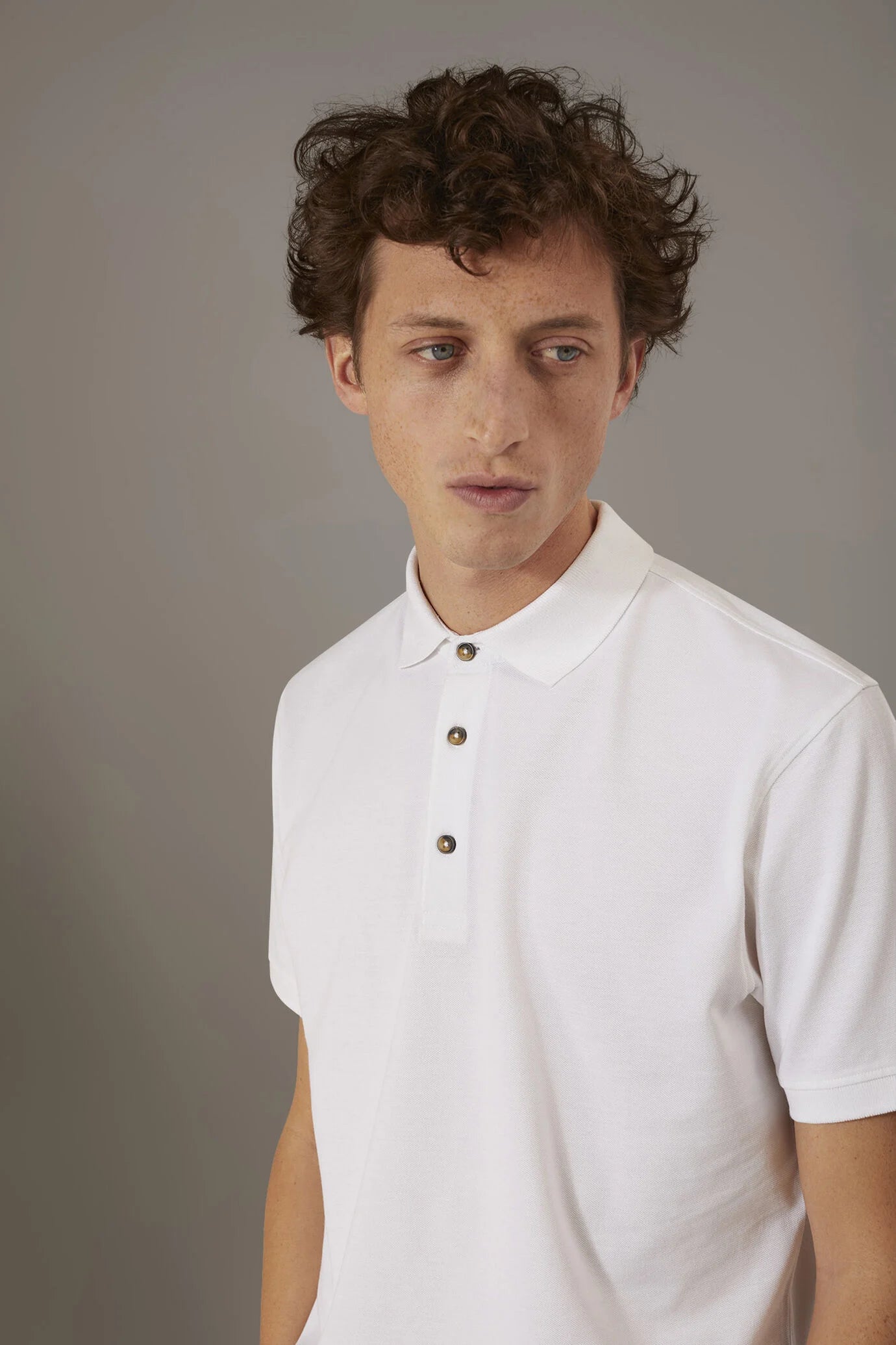 Short sleeve polo 100% cotton piquet