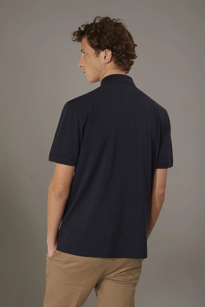 Short sleeve polo 100% cotton piquet