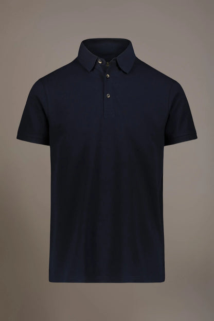 Short sleeve polo 100% cotton piquet