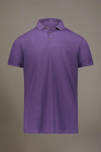 Short sleeve polo 100% cotton piquet