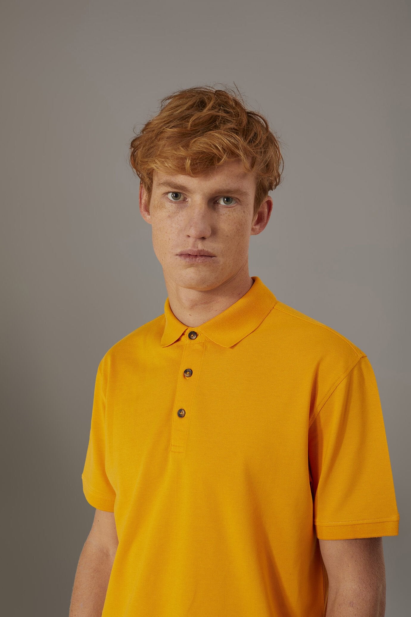Short sleeve polo 100% cotton piquet
