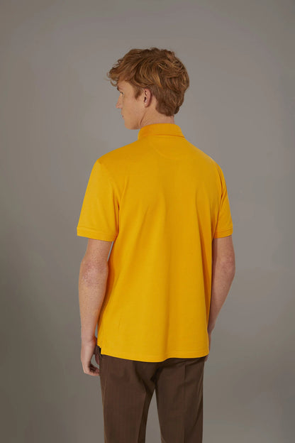 Short sleeve polo 100% cotton piquet