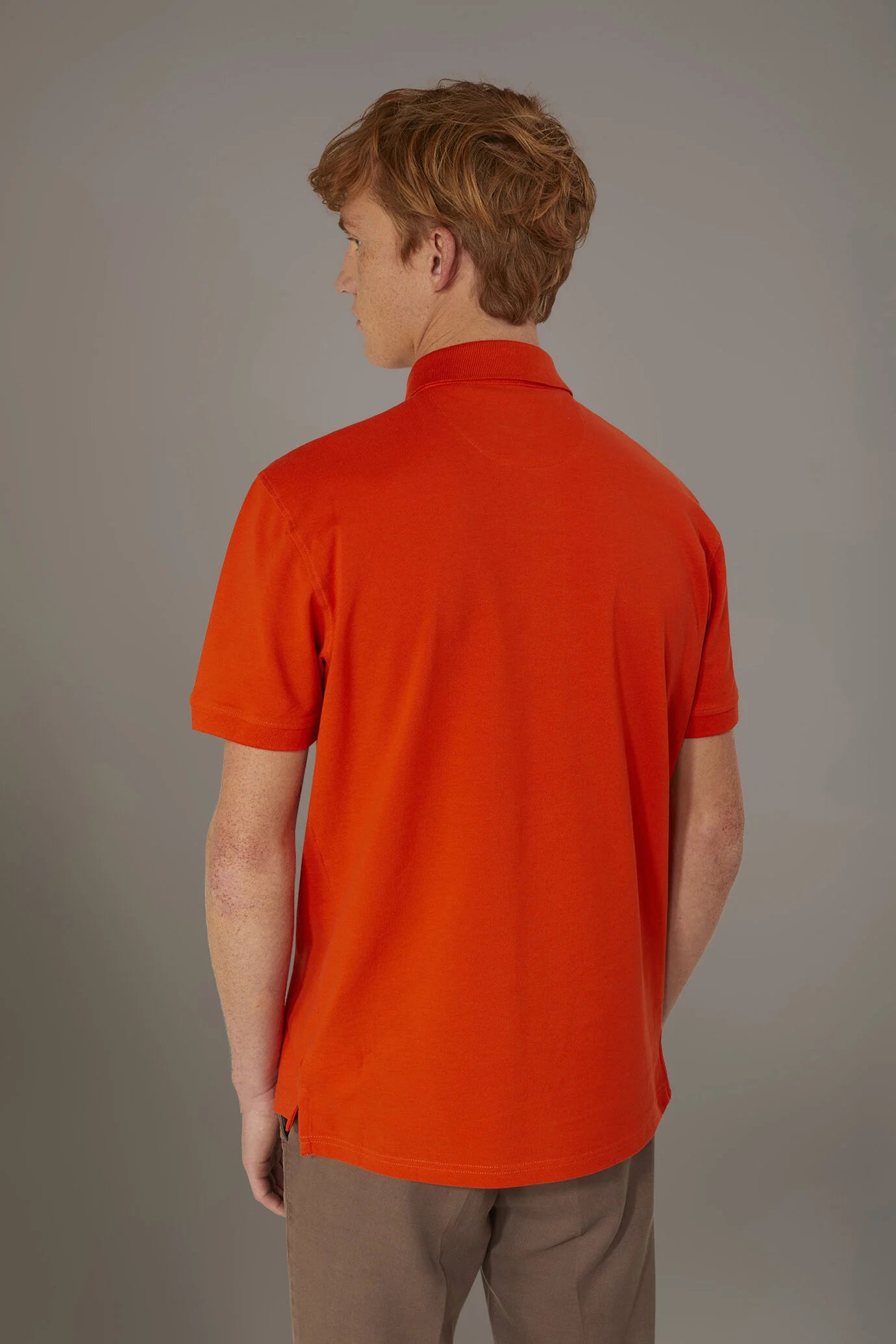 Short sleeve polo 100% cotton piquet