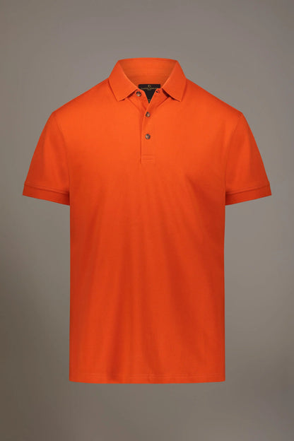 Short sleeve polo 100% cotton piquet