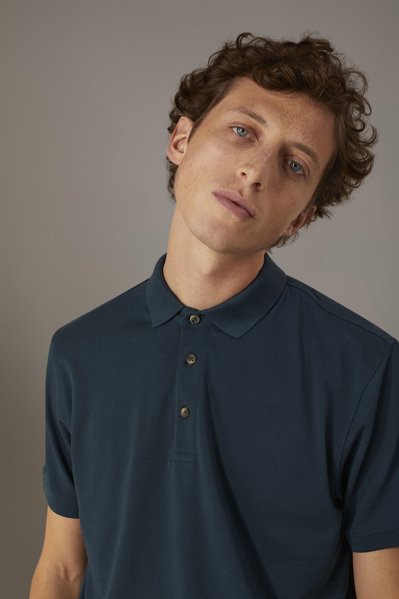 Short sleeve polo 100% cotton piquet