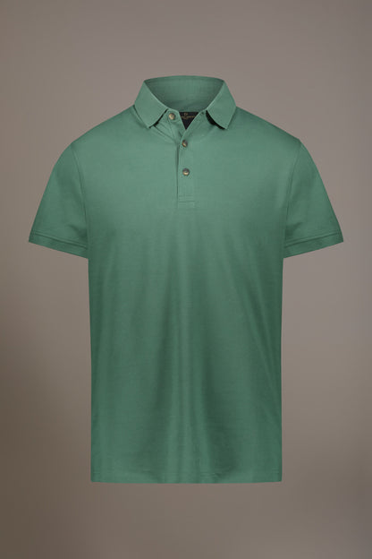 Short sleeve polo 100% cotton piquet