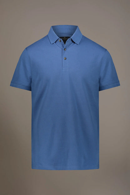 Short sleeve polo 100% cotton piquet